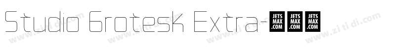 Studio Grotesk Extra字体转换 Studio Grotesk Extra字体转换